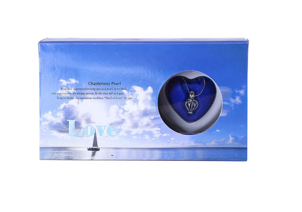 Pearl Jewelry Gift Box with Freshwater Necklace Wear for Art Thou