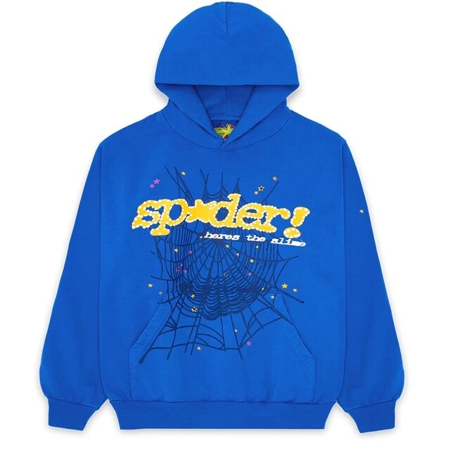 Spider Letter Prints Hoodies Wear for Art Thou