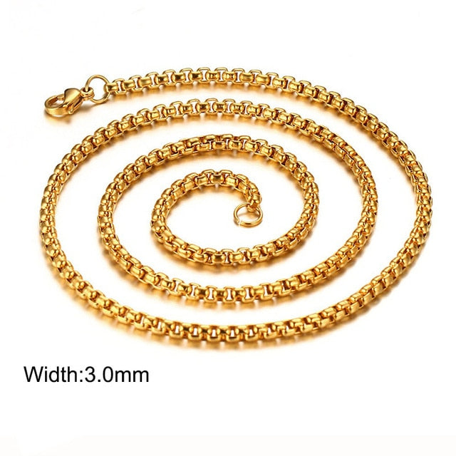 Twisted Rope Figaro Necklaces Wear for Art Thou