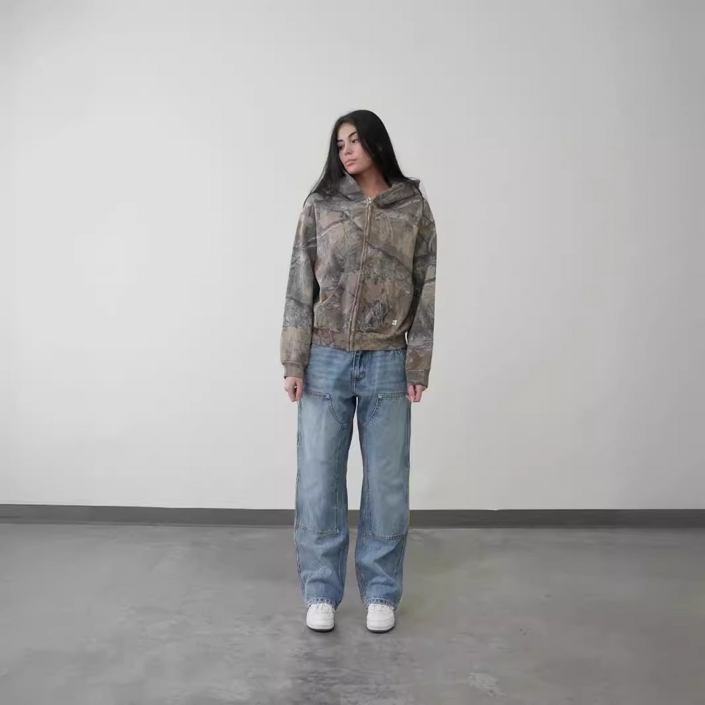 Urban Camo Retro Hoodie Wear for Art Thou