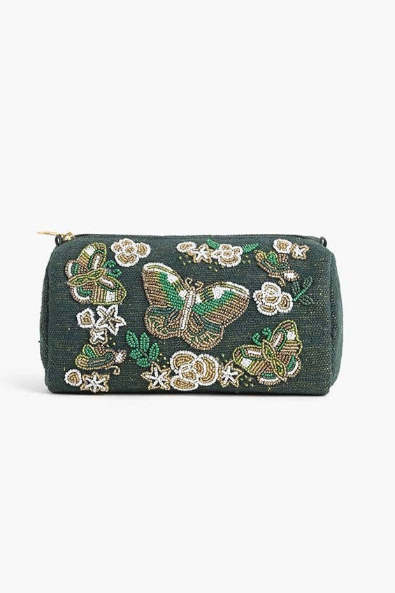 Fly Free Butterfly Travel Pouch Fitkitty Culture Athleisure Wear, Yoga Wear & Women's Clothing
