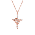 Crown Cross Necklace Wear for Art Thou