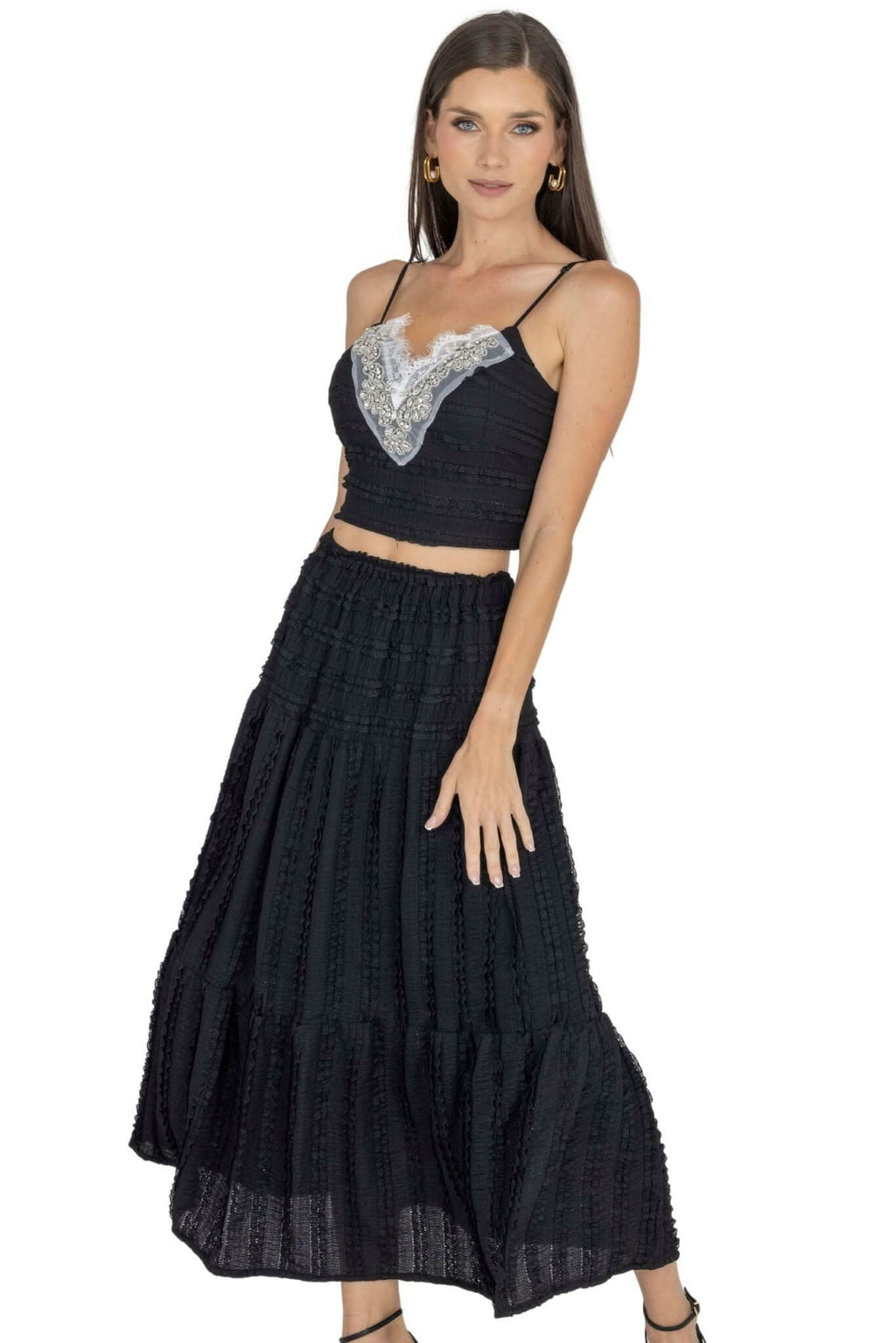 Emma Top & Maxi Skirt Set Akalia