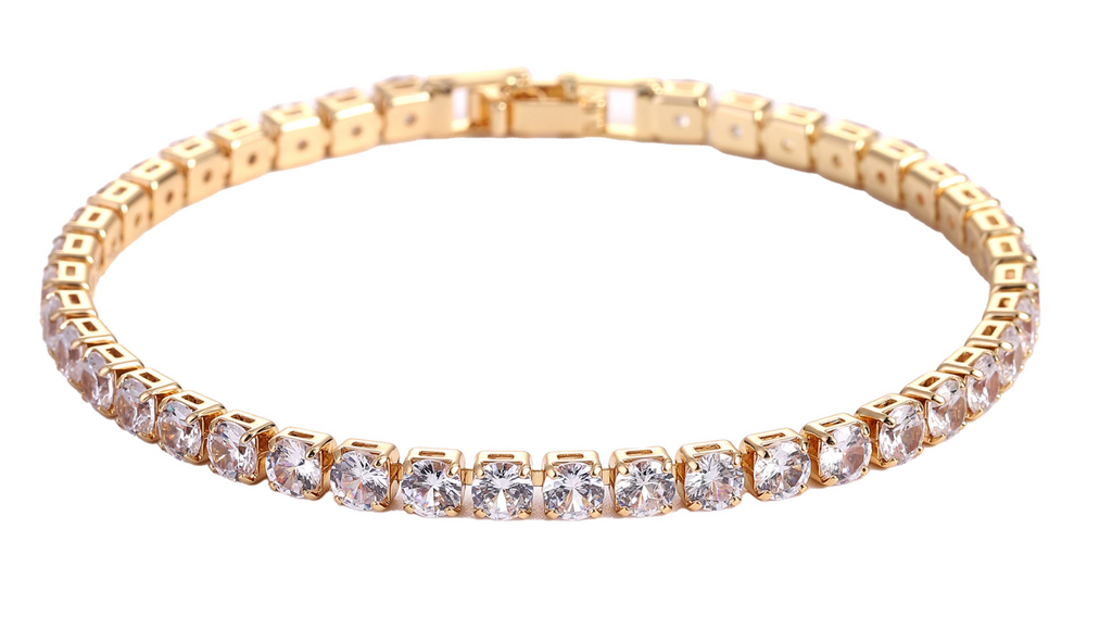 Hip Hop 4.0 Micro Zircon Tennis Bracelet Set Wear for Art Thou