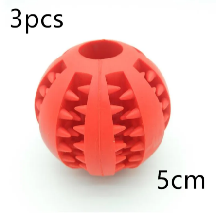 Interactive Rubber Slow Feeder Dog Ball Wear for Art Thou