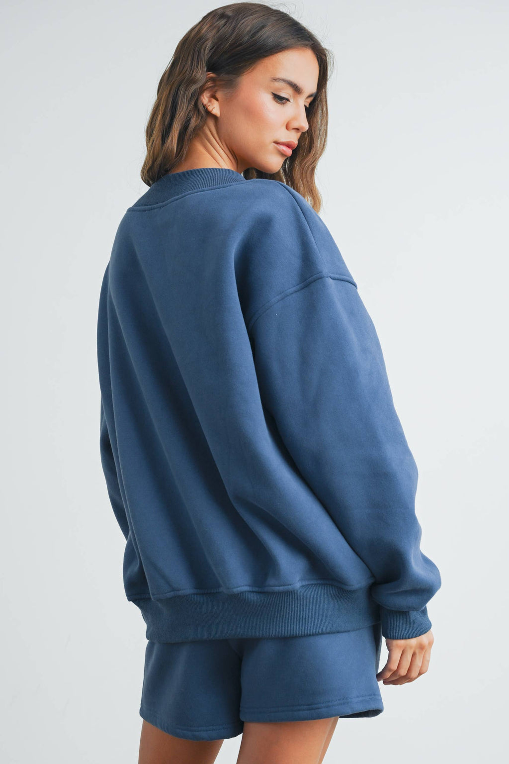 New York V-Neck Sweatshirt Fitkitty Culture Athleisure Wear, Yoga Wear & Women's Clothing