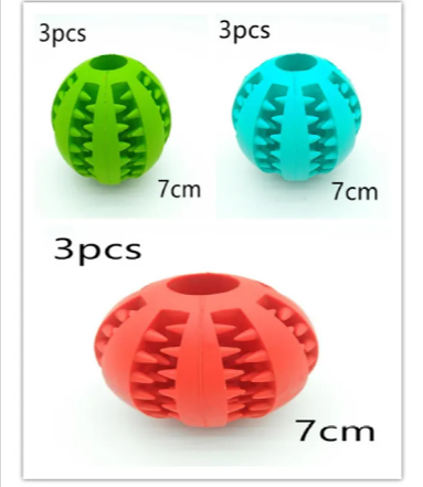Interactive Rubber Slow Feeder Dog Ball Wear for Art Thou