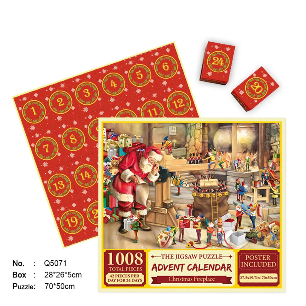 Merry Jigsaw Advent Calendar Puzzle Wear for Art Thou