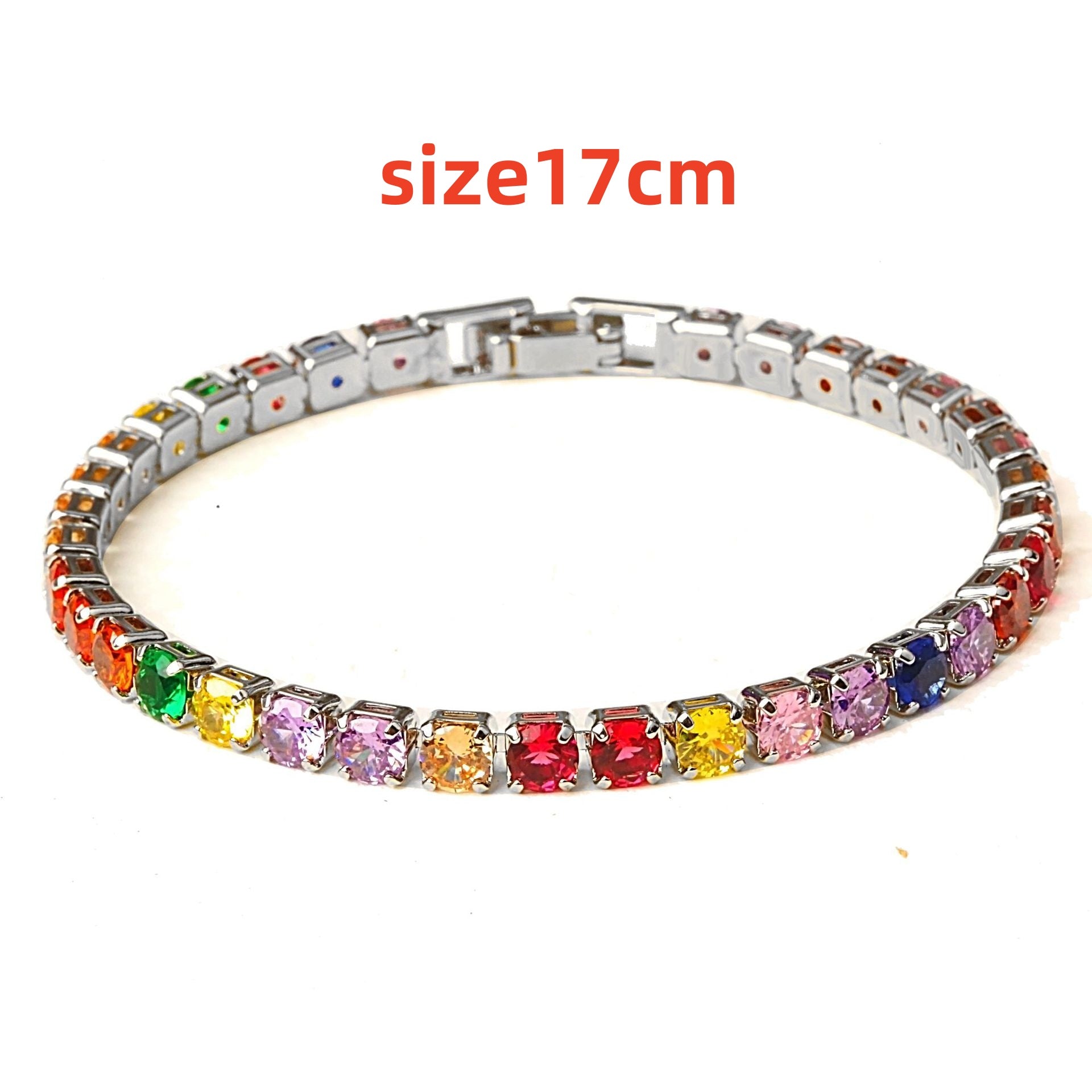 Hip Hop 4.0 Micro Zircon Tennis Bracelet Set Wear for Art Thou