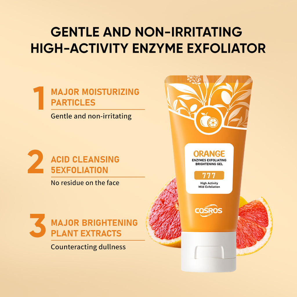 Orange Exfoliating Whitening Gel for Skin Care Wear for Art Thou