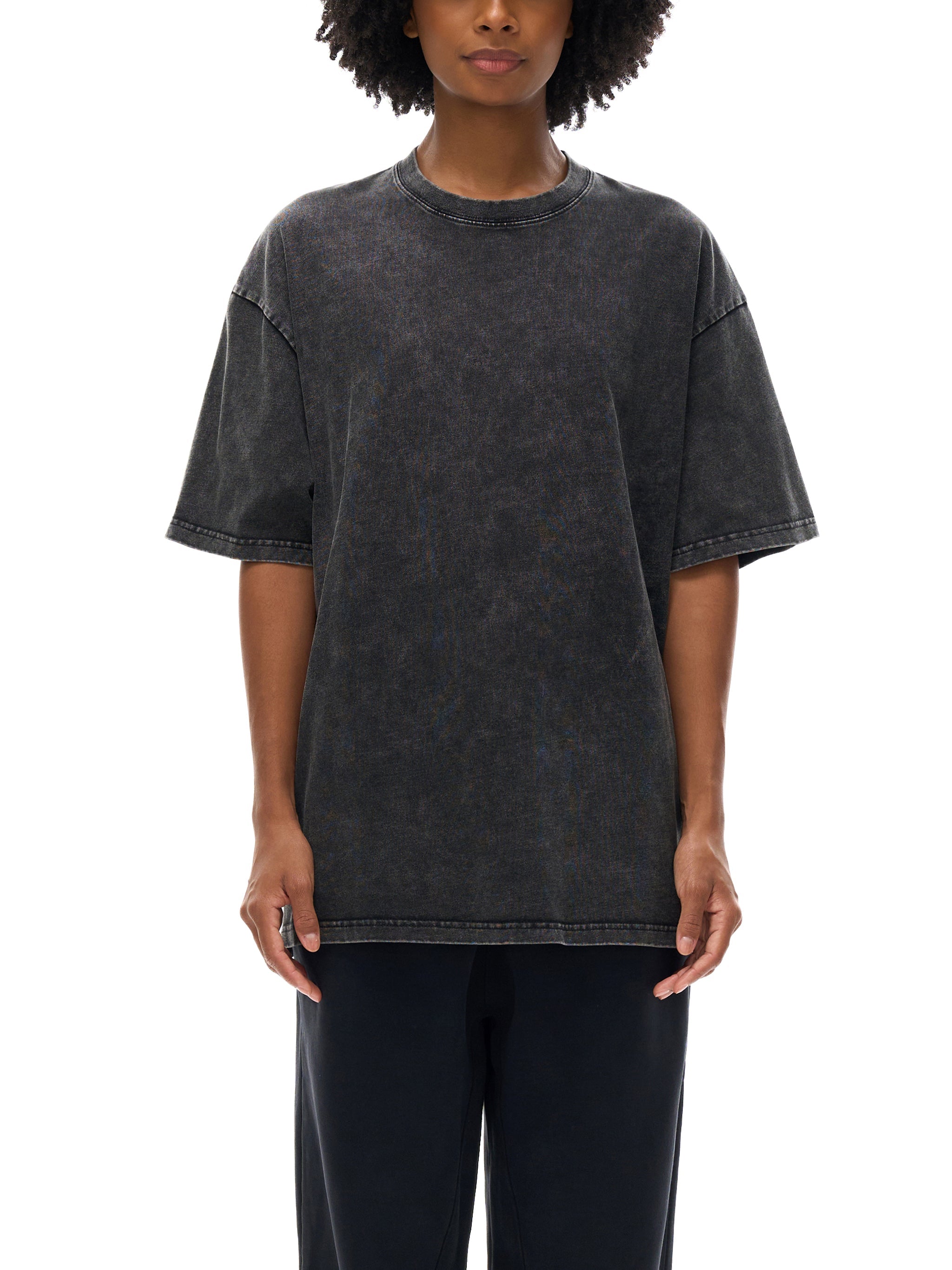 Casino - Snow Washed Oversized Cotton T-Shirt Fine Art Of MK