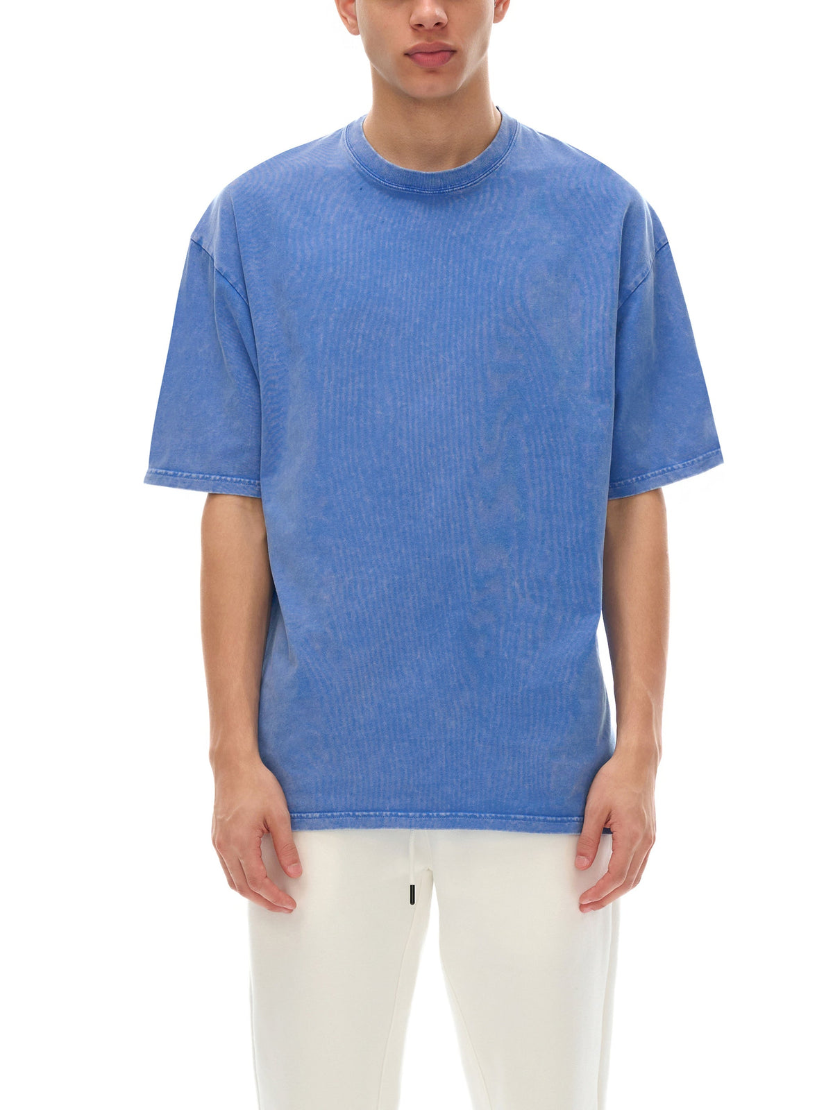The Fall Off - Snow Washed Oversized Cotton T-Shirt Fine Art Of MK