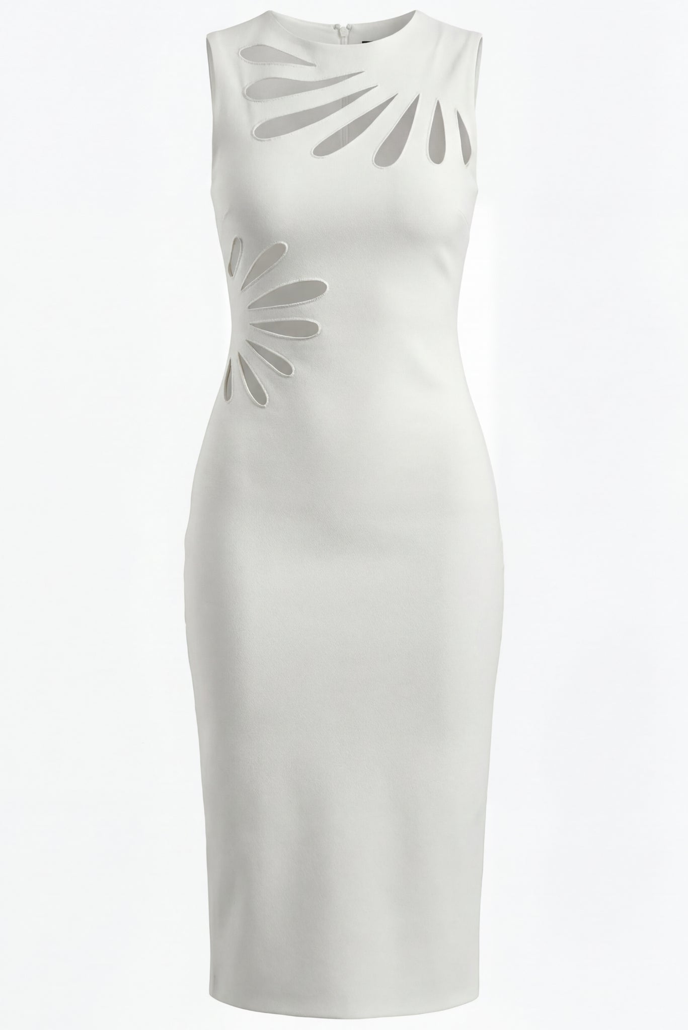 Kiara Laser-Cut Floral Dress Akalia