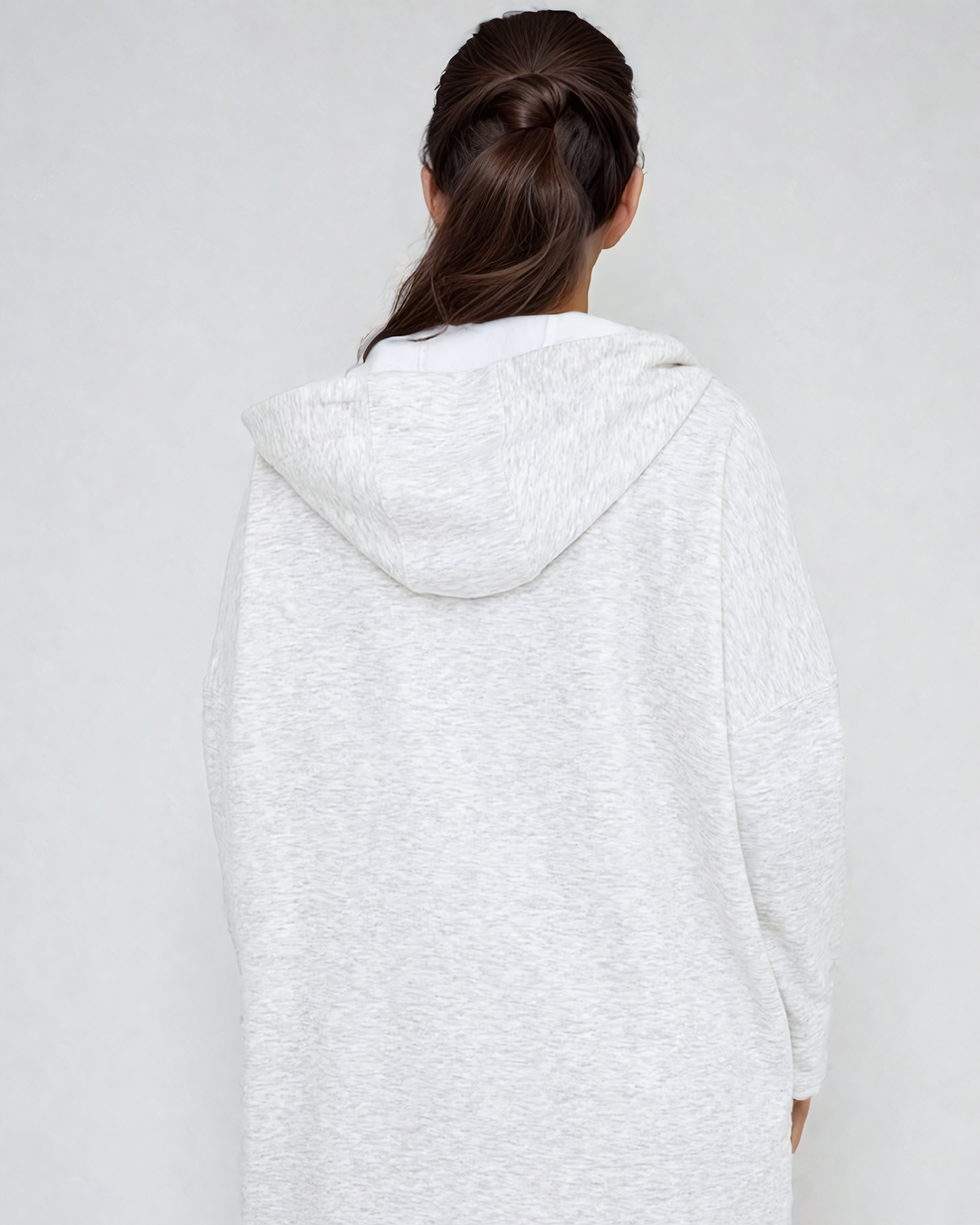 Cozy Comfort Zip Up Hoodie Jacket Gray Fitkitty Culture Athleisure Wear, Yoga Wear & Women's Clothing