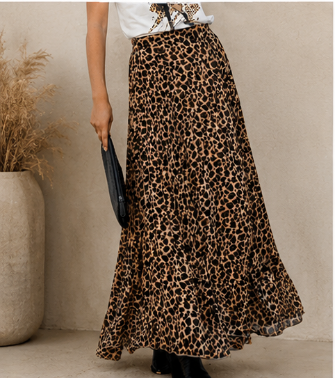 Fierce Flow Leopard Skirt Fitkitty Culture Athleisure Wear, Yoga Wear & Women's Clothing