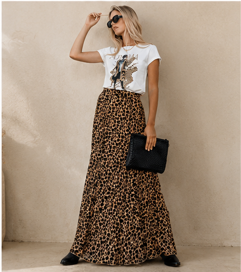 Fierce Flow Leopard Skirt Fitkitty Culture Athleisure Wear, Yoga Wear & Women's Clothing