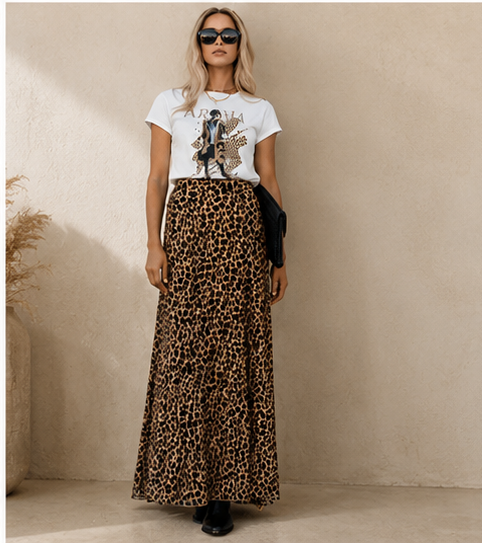 Fierce Flow Leopard Skirt Fitkitty Culture Athleisure Wear, Yoga Wear & Women's Clothing