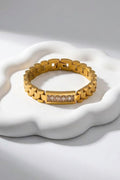 Maxine Waterproof Link Chain Crystal Bracelet Akalia