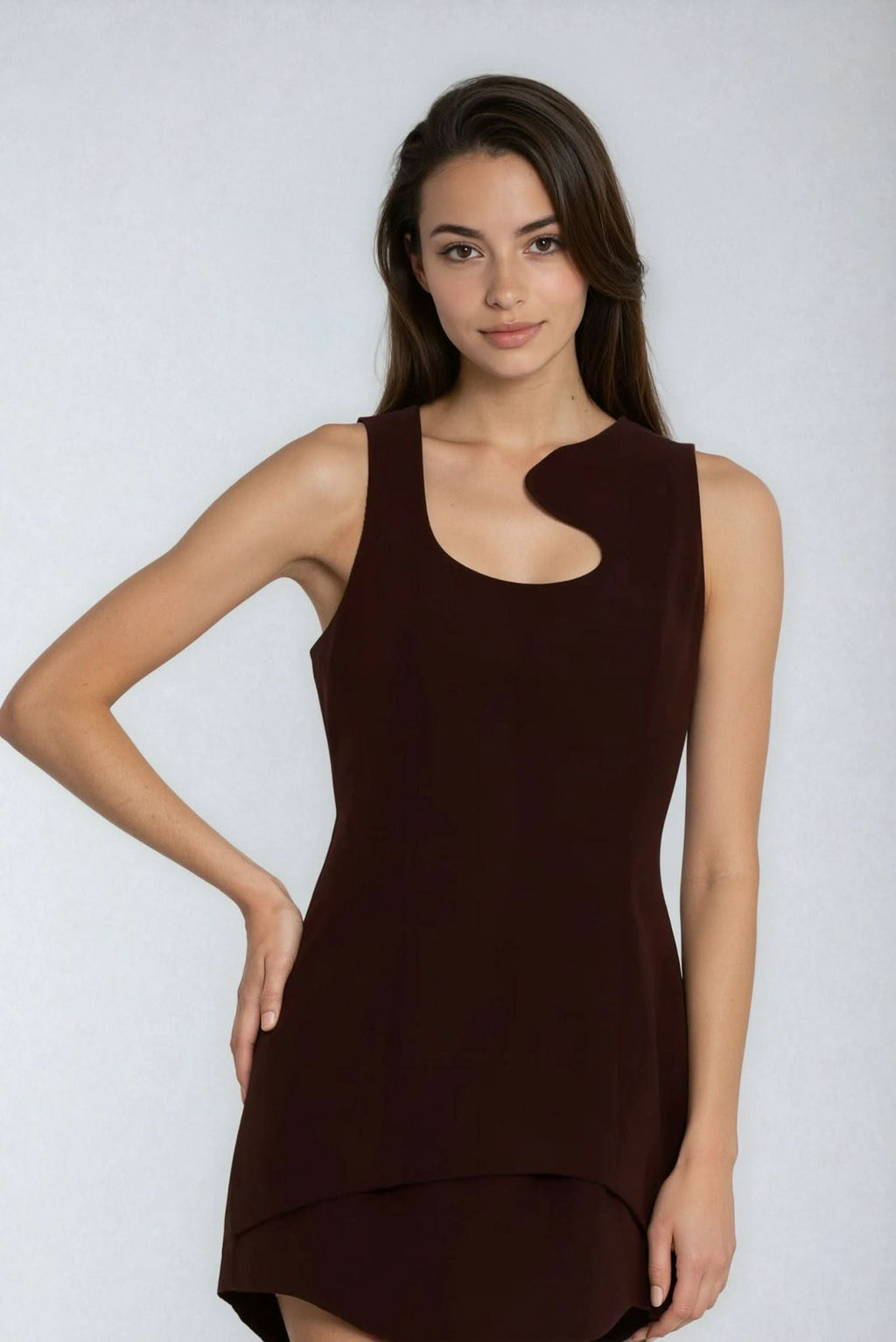 Neha Sleeveless Mini Dress Akalia