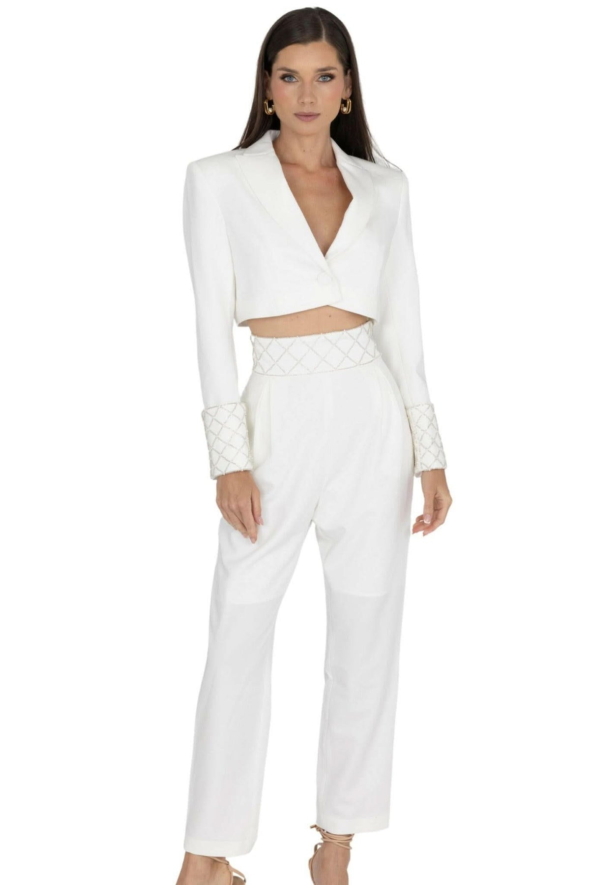 Orchid Trouser (White) Akalia