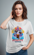 Fitkitty Baddie Kitty T-Shirt Fitkitty Culture Athleisure Wear, Yoga Wear & Women's Clothing