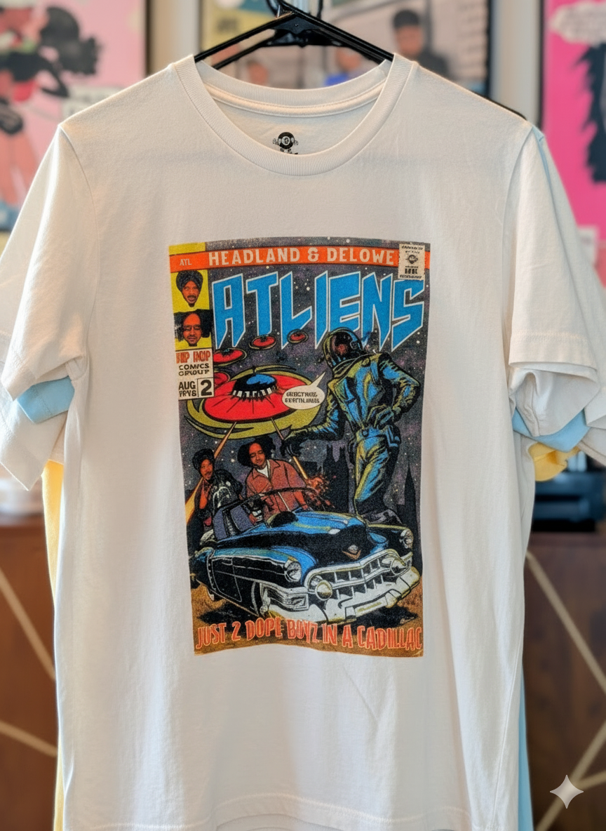 ATLiens - 2 Dope Boys - Unisex Jersey T-Shirt Fine Art Of MK