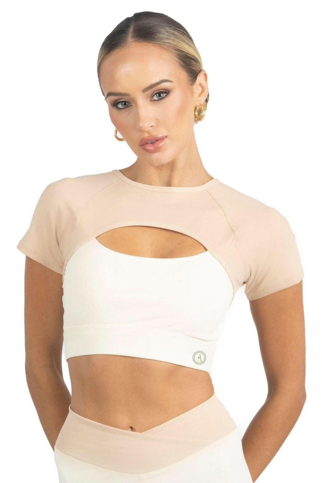 Sienna Color Block Activewear Top Akalia