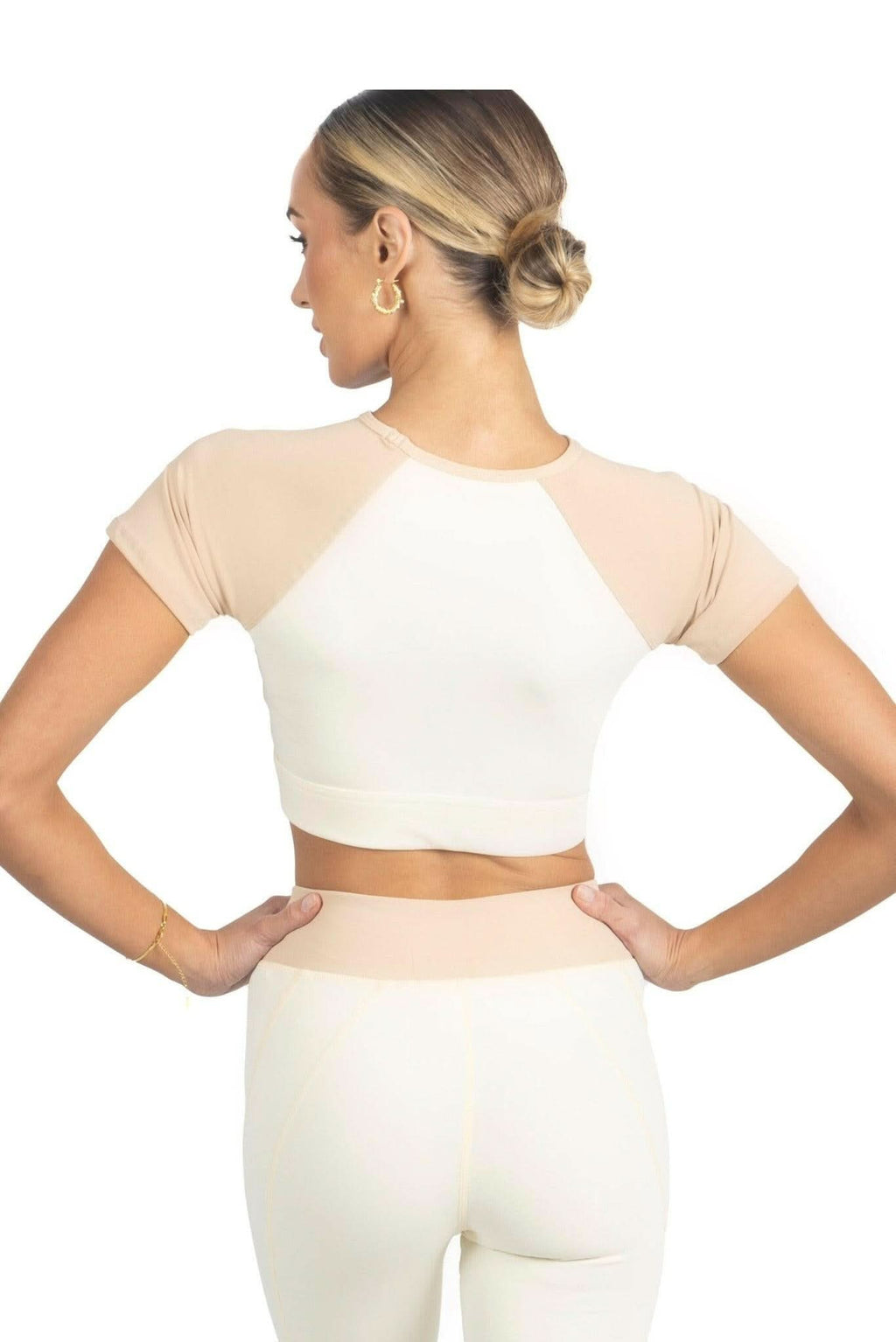 Sienna Color Block Activewear Top Akalia