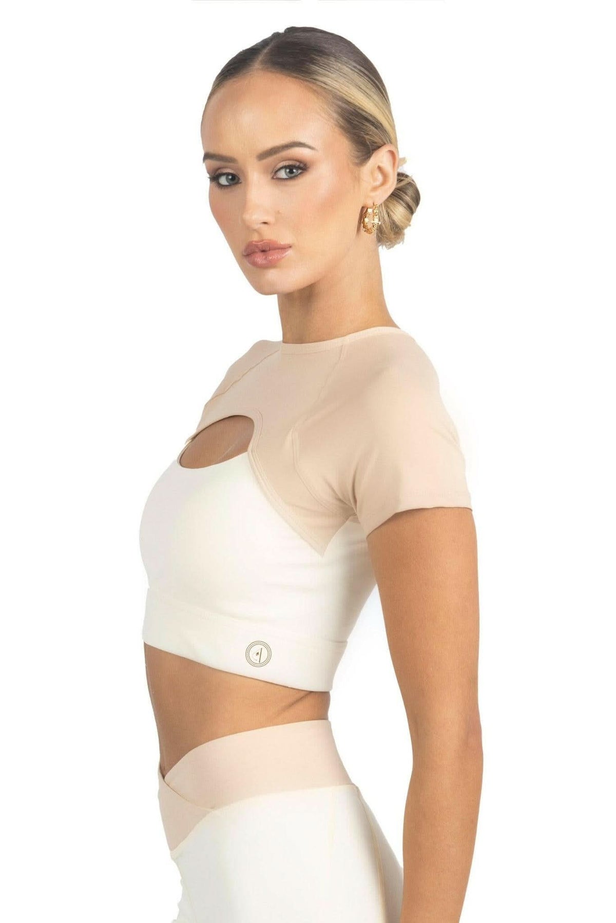 Sienna Color Block Activewear Top Akalia