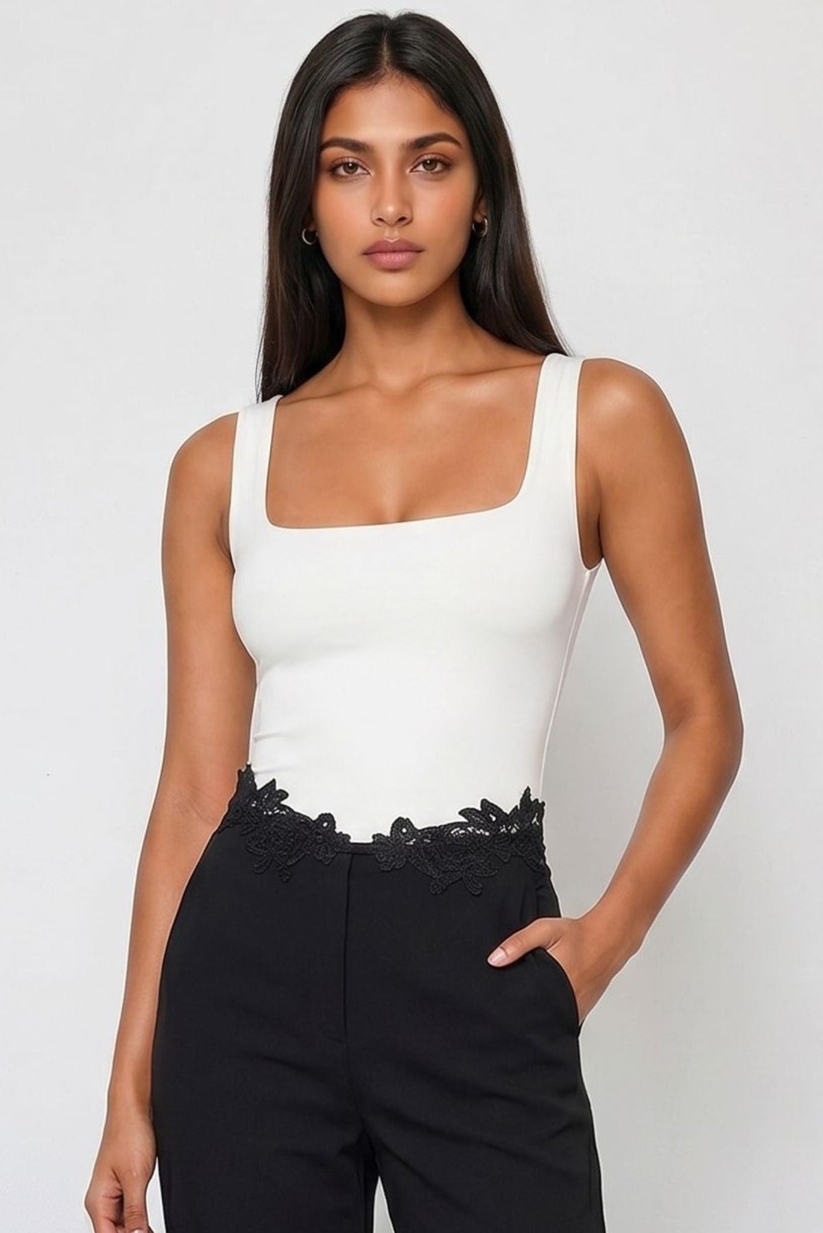 The Soiree Contrast Jumpsuit Akalia