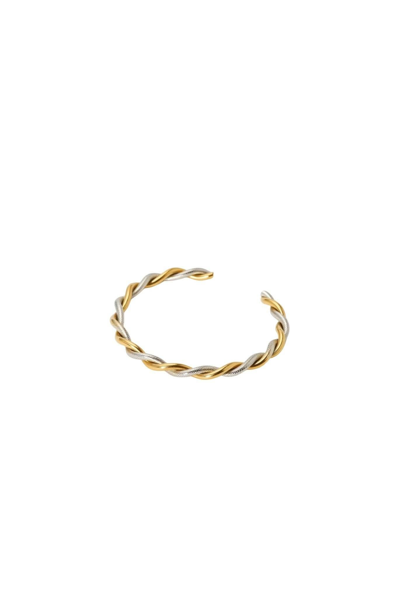 Waterproof Twisted Cuff Bracelet Akalia