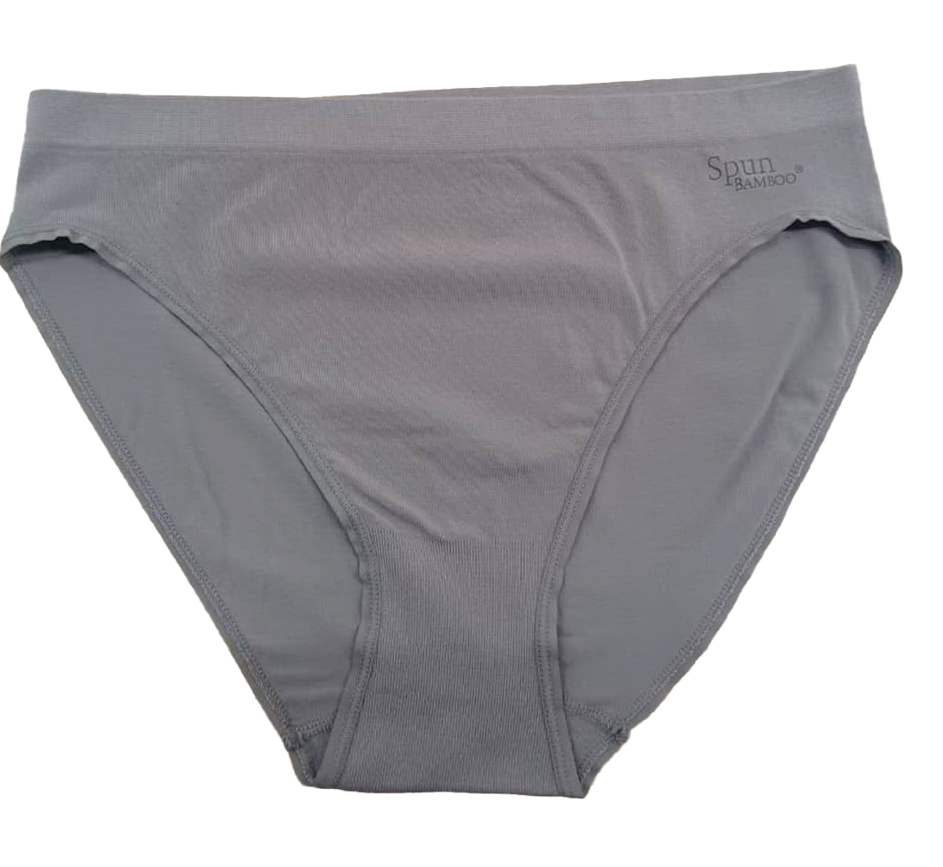 New Women's Bamboo/Cotton High Leg Brief Style Underwear Spun Bamboo